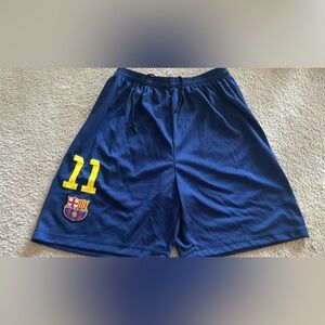 Neymar Barcelona shorts